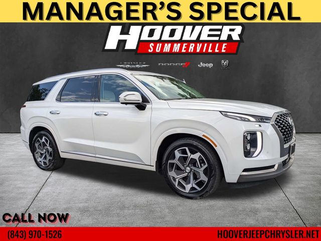 Hyper White 2022 Hyundai Palisade Calligraphy AWD SUV / Crossover All-Wheel Drive 8-Speed Automatic