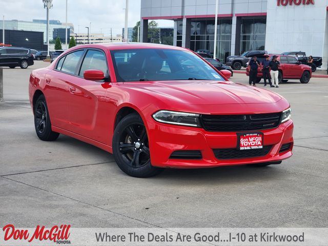 2022 Dodge Charger SXT Red at Central Houston Nissan