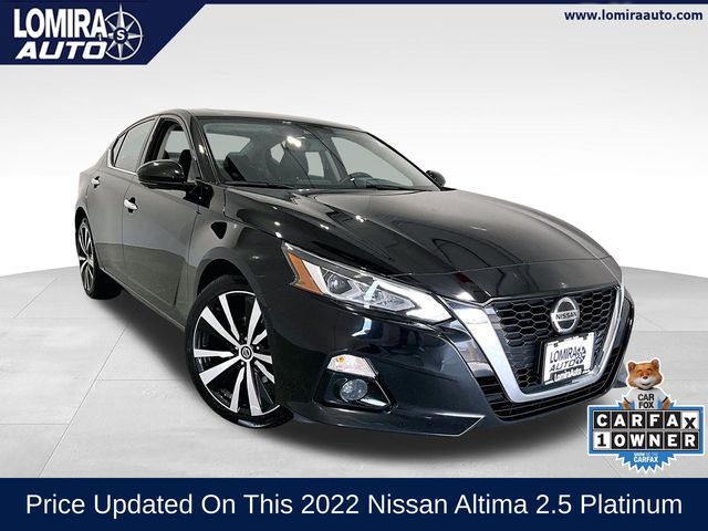 Super Black 2022 Nissan Altima Sedan All-Wheel Drive Continuously Variable Transmission