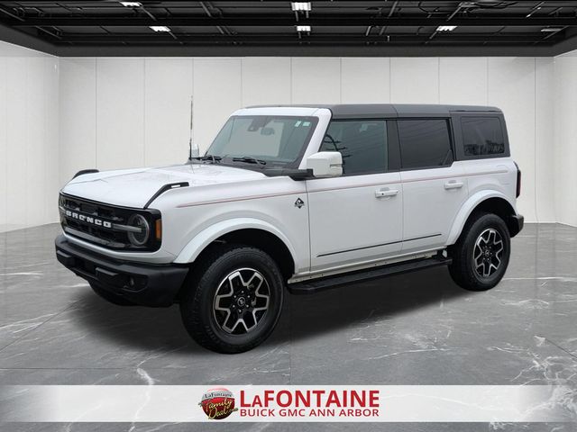 Oxford White 2021 Ford Bronco Outer Banks 4-Door 4WD SUV / Crossover Four-Wheel Drive Automatic