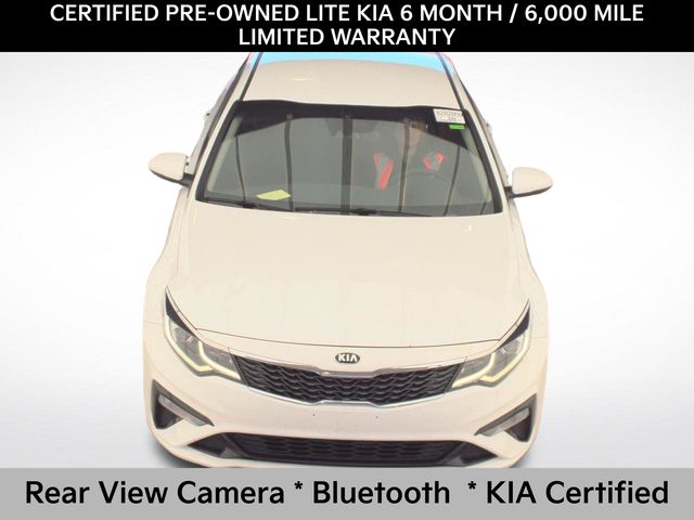 Snow White Pearl 2020 Kia Optima LX FWD Sedan Front-Wheel Drive 6-Speed Automatic