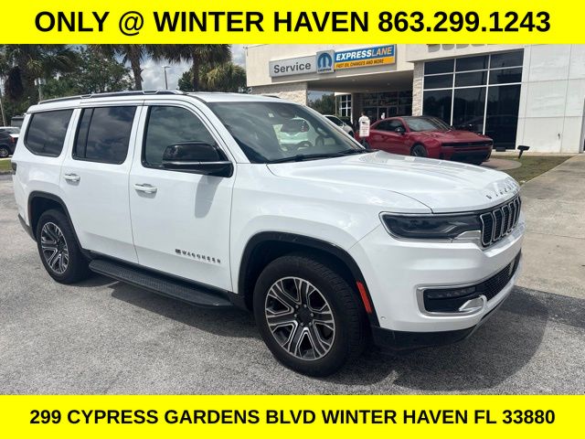 2024 Bright White Jeep Wagoneer Series II RWD SUV