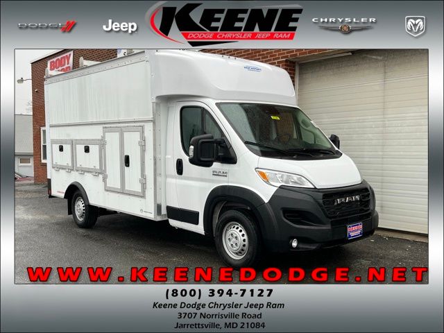 Bright White Clearcoat 2026 RAM ProMaster Chassis 9-Speed Automatic