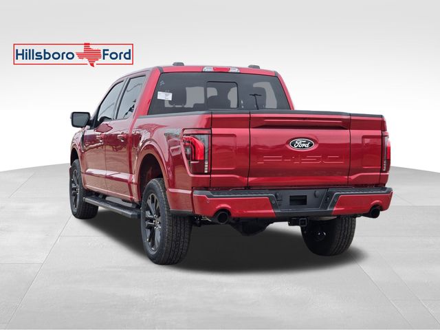 2025 Rapid Red Metallic Tinted Clearcoat Ford F-150 Lariat 4X4 Truck
