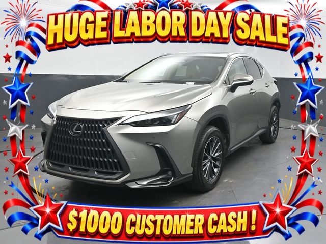 Silver 2025 Lexus NX SUV / Crossover Front-Wheel Drive 8-Speed Automatic