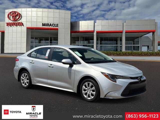 Classic Silver Metallic 2025 Toyota Corolla Sedan Front-Wheel Drive Continuously Variable Transmission