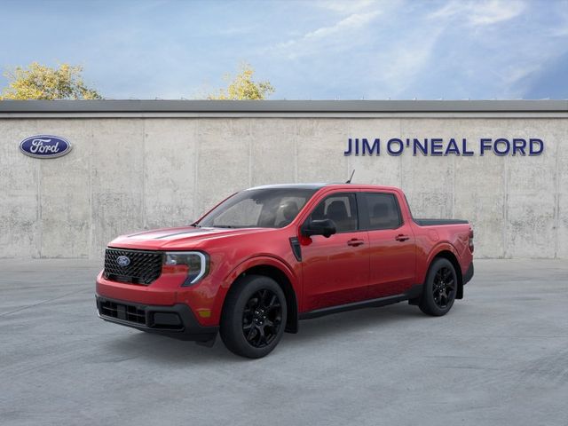 Ruby Red Metallic Tinted Clearcoat 2026 Ford Maverick Lariat SuperCrew AWD Pickup Truck All-Wheel Drive Continuously Variable Transmission