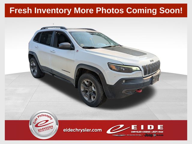 Bright White Clearcoat 2019 Jeep Cherokee SUV / Crossover Four-Wheel Drive 9-Speed Automatic