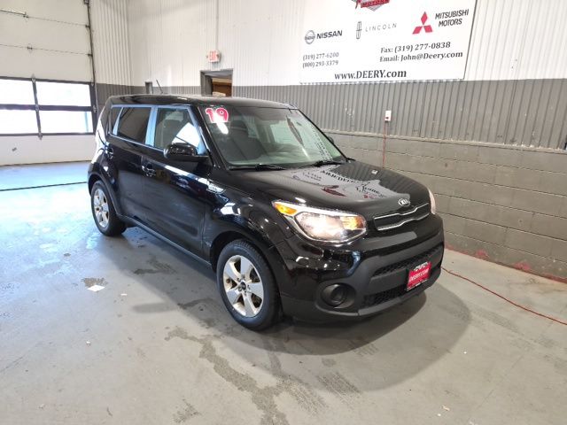 Shadow Black 2019 Kia Soul Wagon Front-Wheel Drive 6-Speed Automatic