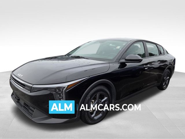 Aurora Black Pearl 2025 Kia K4 LXS FWD Sedan Front-Wheel Drive Continuously Variable Transmission