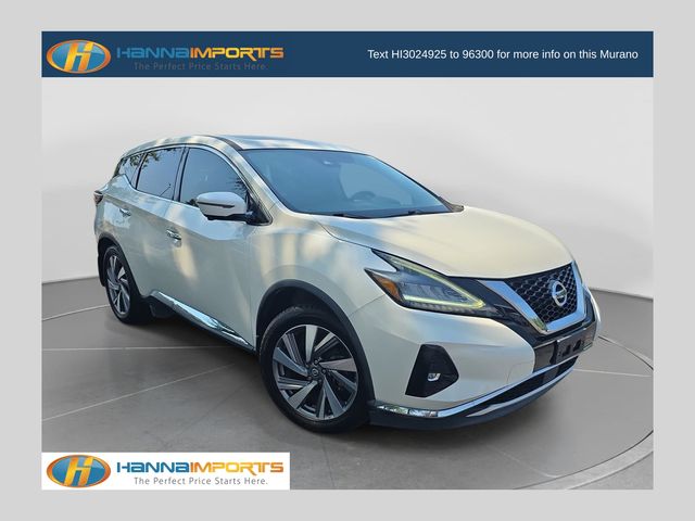 Pearl White Tricoat 2021 Nissan Murano SUV / Crossover Front-Wheel Drive Continuously Variable Transmission