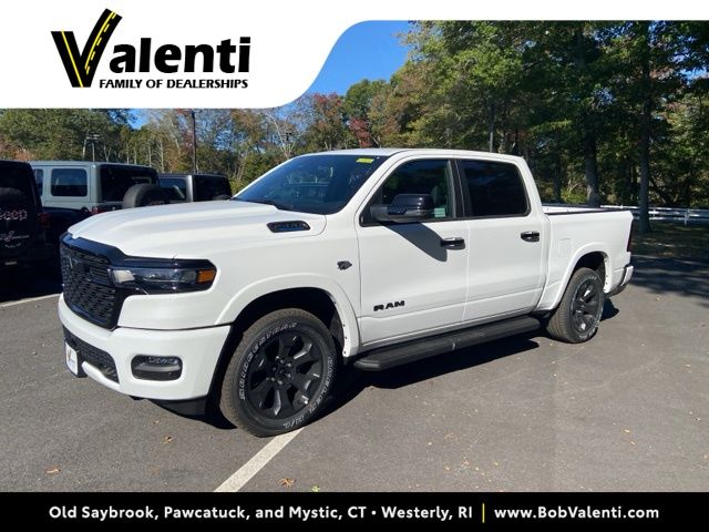 Bright White Clearcoat 2026 RAM 1500 Pickup Truck Four-Wheel Drive 8-Speed Automatic
