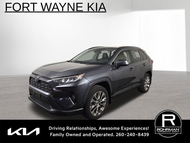 Magnetic Gray Metallic 2019 Toyota RAV4 XLE Premium AWD SUV / Crossover All-Wheel Drive 8-Speed Automatic