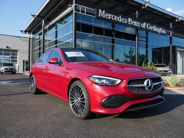 MANUFAKTUR Patagonia Red Metallic 2026 Mercedes-Benz C-Class Sedan Rear-Wheel Drive 9-Speed Automatic