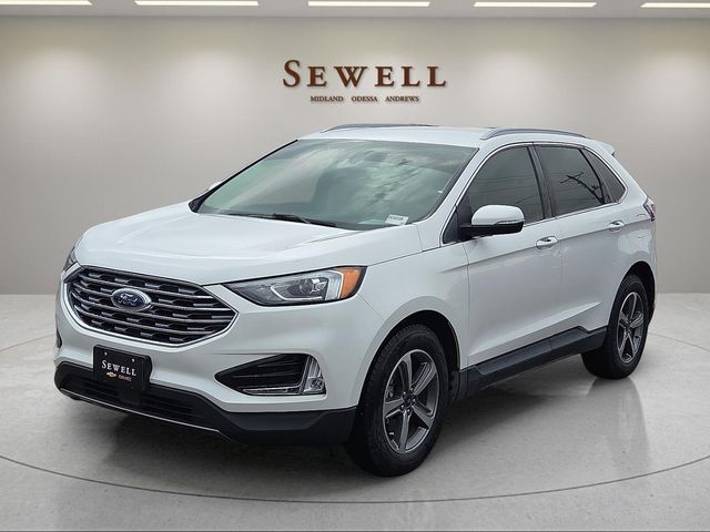 White Metallic 2020 Ford Edge SUV / Crossover Front-Wheel Drive 8-Speed Automatic