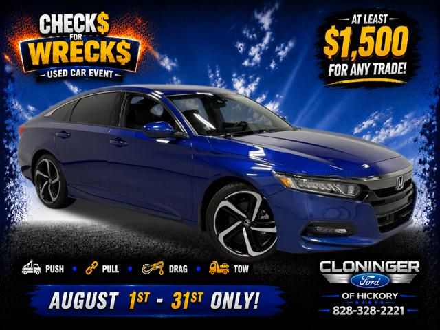 Still Night Pearl 2020 Honda Accord Sedan Front-Wheel Drive Continuously Variable Transmission