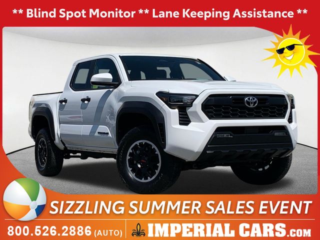Ice Cap 2024 Toyota Tacoma TRD Off-Road Double Cab 4WD Pickup Truck Four-Wheel Drive 8-Speed Automatic