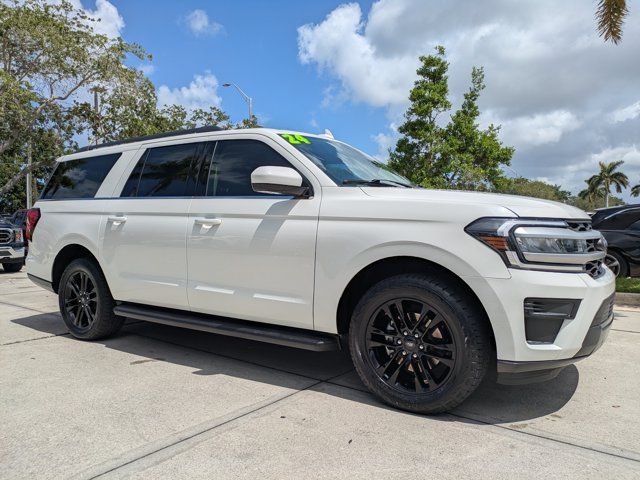 White Metallic 2024 Ford Expedition MAX XLT RWD SUV / Crossover 4X2 Automatic