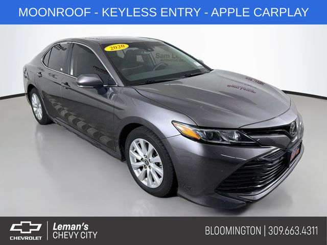Predawn Gray Mica 2020 Toyota Camry Sedan All-Wheel Drive 8-Speed Automatic