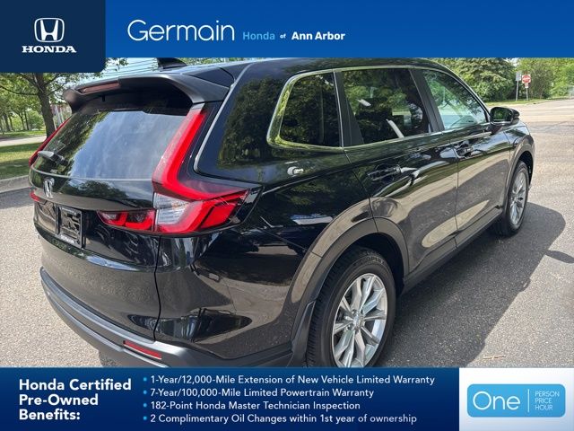 Certified Used 2025 Crystal Black Pearl Honda EX image 8