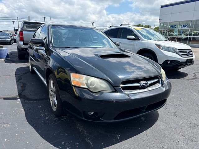 Black 2005 Subaru Legacy Sedan All-Wheel Drive 5-Speed Automatic Overdrive