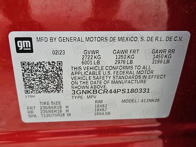 2023 Chevrolet Blazer LT Red at Classic Elite Chevrolet Sugar Land