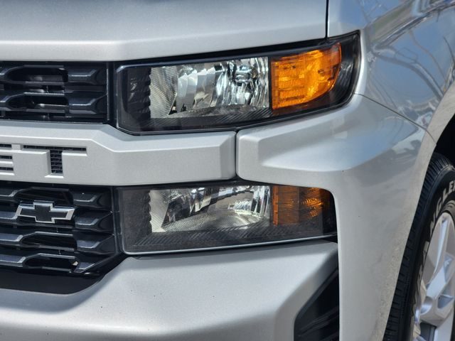 2020 Chevrolet Silverado 1500 Custom Silver at Classic Elite Chevrolet Sugar Land