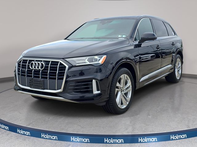 Orca Black Metallic 2021 Audi Q7 SUV / Crossover All-Wheel Drive 8-Speed Automatic