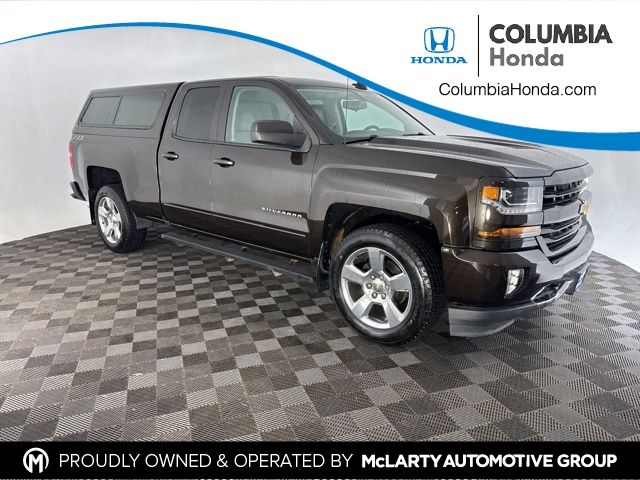 Havana Metallic 2018 Chevrolet Silverado 1500 LT Double Cab 4WD Pickup Truck Four-Wheel Drive 6-Speed Automatic Overdrive