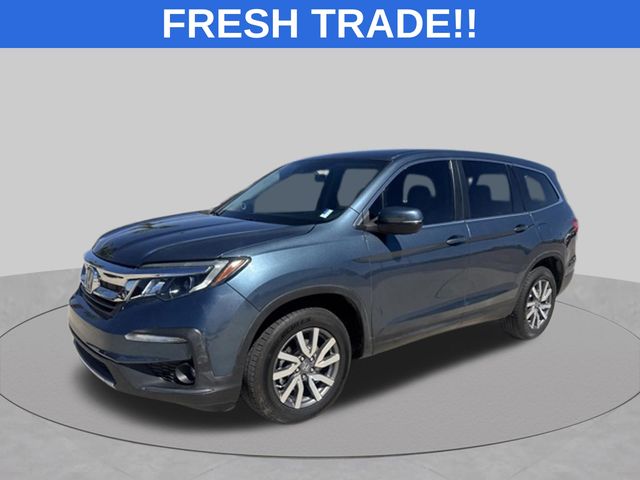 Gray (Steel Sapphire Metallic) 2021 Honda Pilot SUV / Crossover All-Wheel Drive 9-Speed Automatic