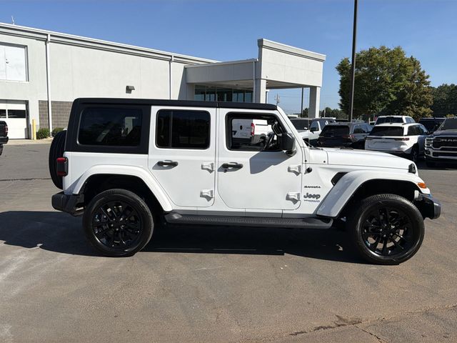 Used 2022 White Jeep Unlimited Sahara 4xe image 13
