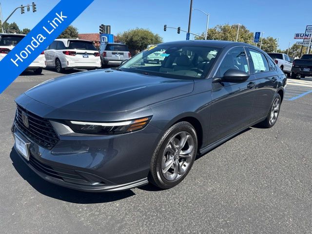 Gray Metallic 2024 Honda Accord Sedan Front-Wheel Drive Continuously Variable Transmission