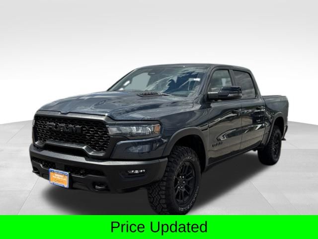 Forged Blue Metallic 2025 RAM 1500 Pickup Truck Four-Wheel Drive 8-Speed Automatic