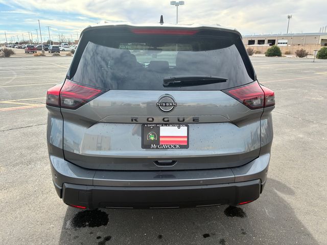 2026 Nissan Rogue Dark Armor Gray at Brown Honda