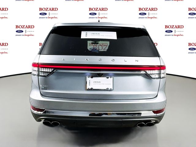 2023 Silver Radiance Metallic Clearcoat Lincoln Aviator Reserve AWD SUV