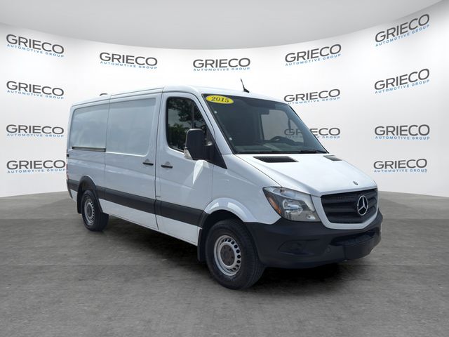 Gray White 2015 Mercedes-Benz Sprinter Cargo Van 4X2 7-Speed Automatic