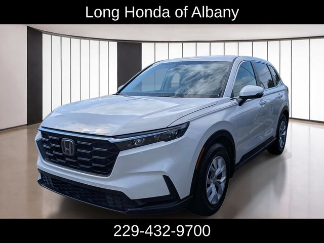Platinum White Pearl 2025 Honda CR-V LX FWD SUV / Crossover Front-Wheel Drive Continuously Variable Transmission