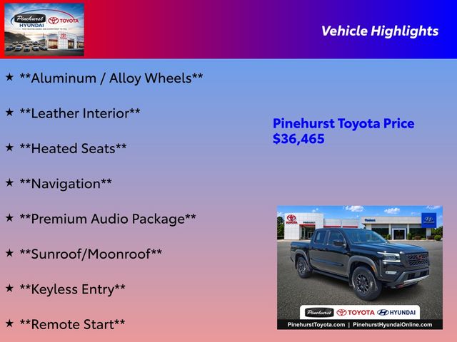 Used 2024 Nissan Frontier Truck