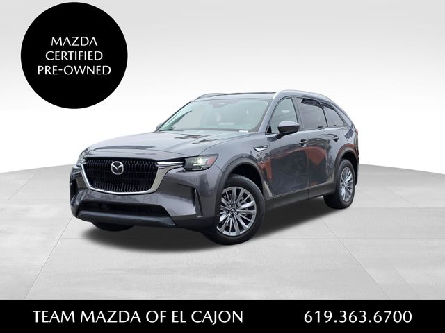 Machine Gray Metallic 2024 Mazda CX-90 PHEV Preferred AWD SUV / Crossover All-Wheel Drive 8-Speed Automatic