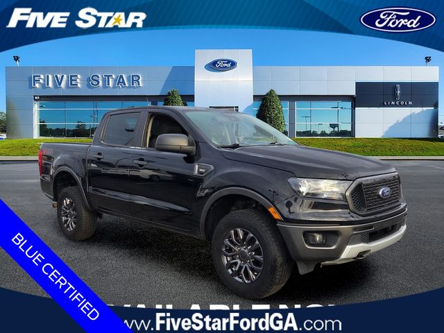 Shadow Black 2020 Ford Ranger XLT SuperCrew RWD Pickup Truck 4X2 Automatic