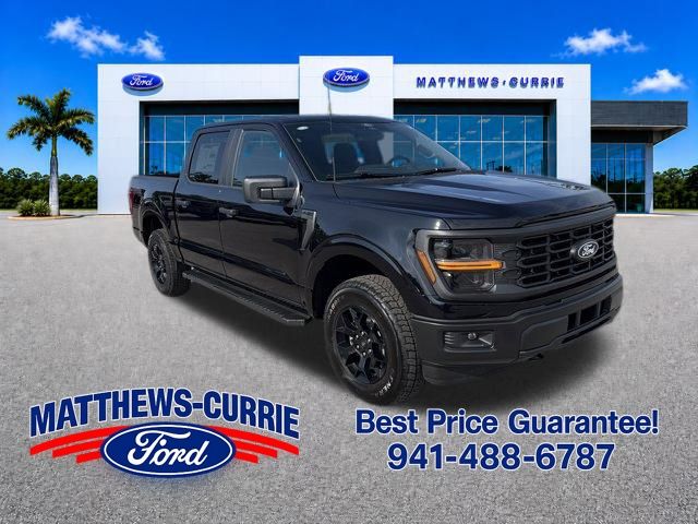 AGATE BLACK METALLIC 2026 Ford F-150 Pickup Truck Four-Wheel Drive Automatic