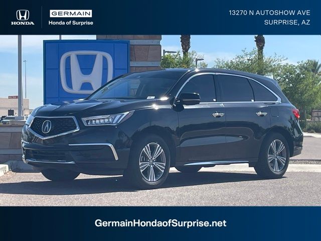 Majestic Black Pearl 2020 Acura MDX FWD SUV / Crossover Front-Wheel Drive 9-Speed Automatic