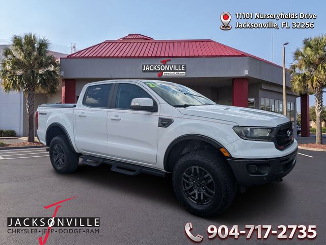 Oxford White 2021 Ford Ranger Pickup Truck Four-Wheel Drive Automatic