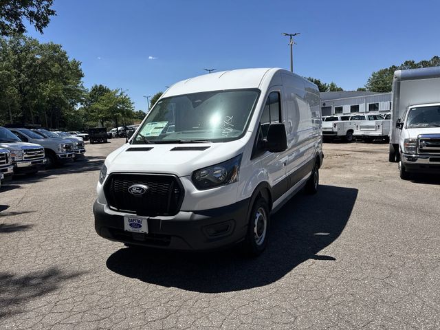 New 2026 White Ford MEDIUM ROOF CARGO VAN/PARTITION image 4
