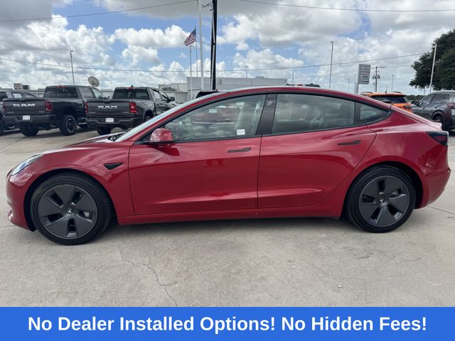 2022 Tesla Model 3 Long Range Red at AutoSavvy Houston Southwest