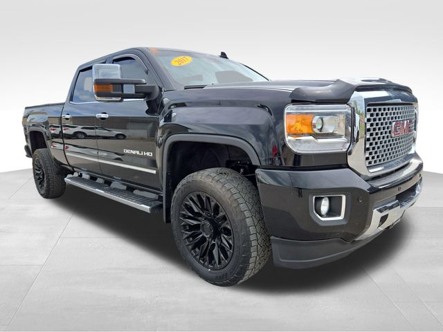 Onyx Black 2017 GMC Sierra 2500HD Pickup Truck Four-Wheel Drive 6-Speed Automatic Overdrive