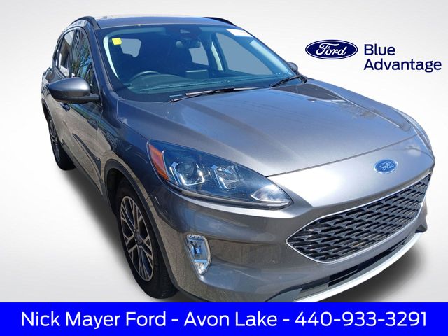 Gray Metallic 2021 Ford Escape SEL FWD SUV / Crossover Front-Wheel Drive 8-Speed Automatic