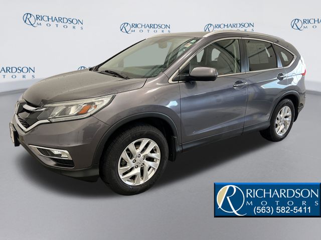 Gray (Modern Steel Metallic) 2015 Honda CR-V EX-L AWD SUV / Crossover All-Wheel Drive Continuously Variable Transmission