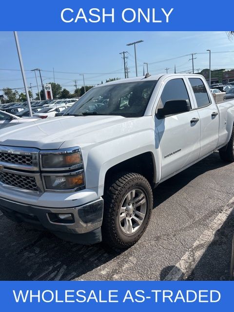 2014 Summit White Chevrolet Silverado 1500 LT RWD Truck