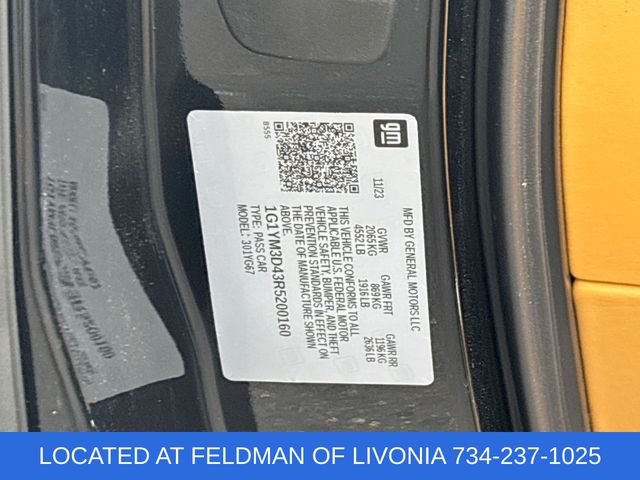 Used 2024 Chevrolet Corvette For Sale in Livonia, MI